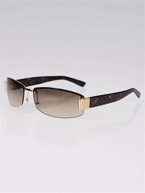 gucci guccissima gradient studded sunglasses|Gucci bedazzled sunglasses.